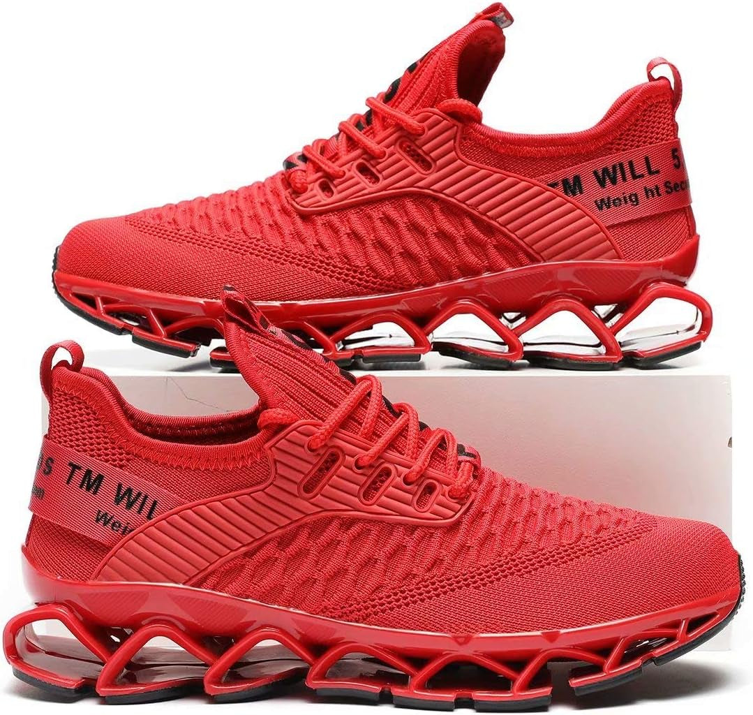 Women's Breathable Mesh Slip-On Running Shoes for Walking and Training