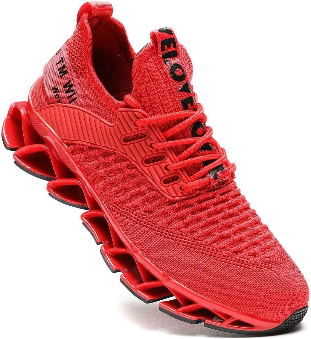 Women's Breathable Mesh Slip-On Running Shoes for Walking and Training