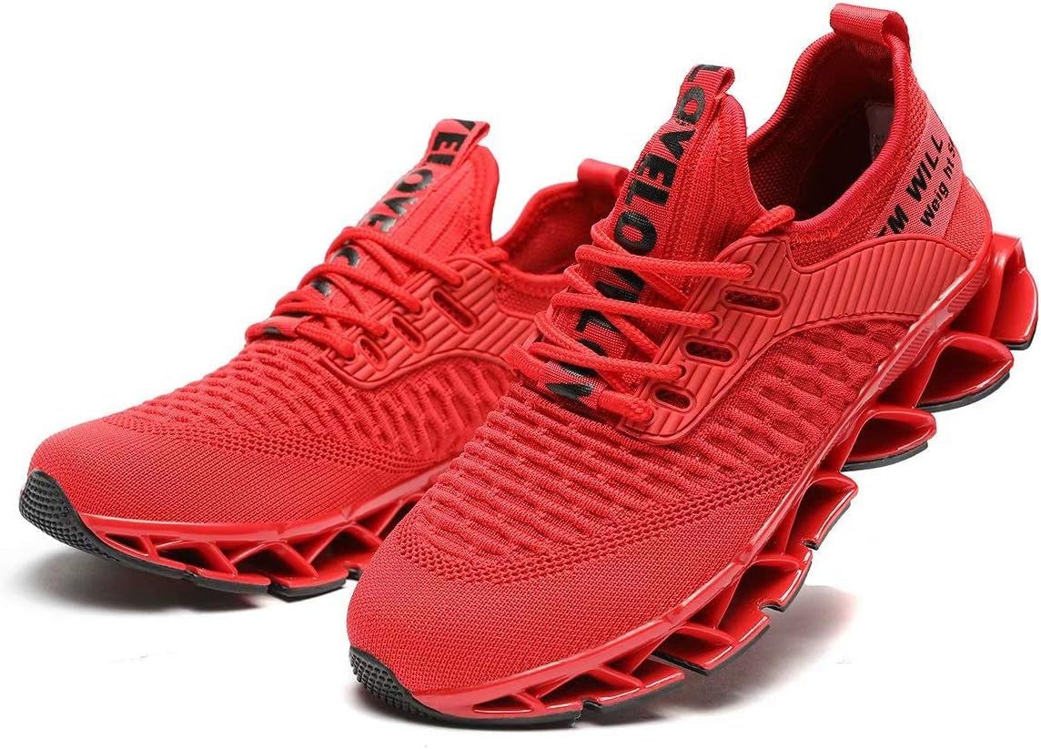 Women's Breathable Mesh Slip-On Running Shoes for Walking and Training