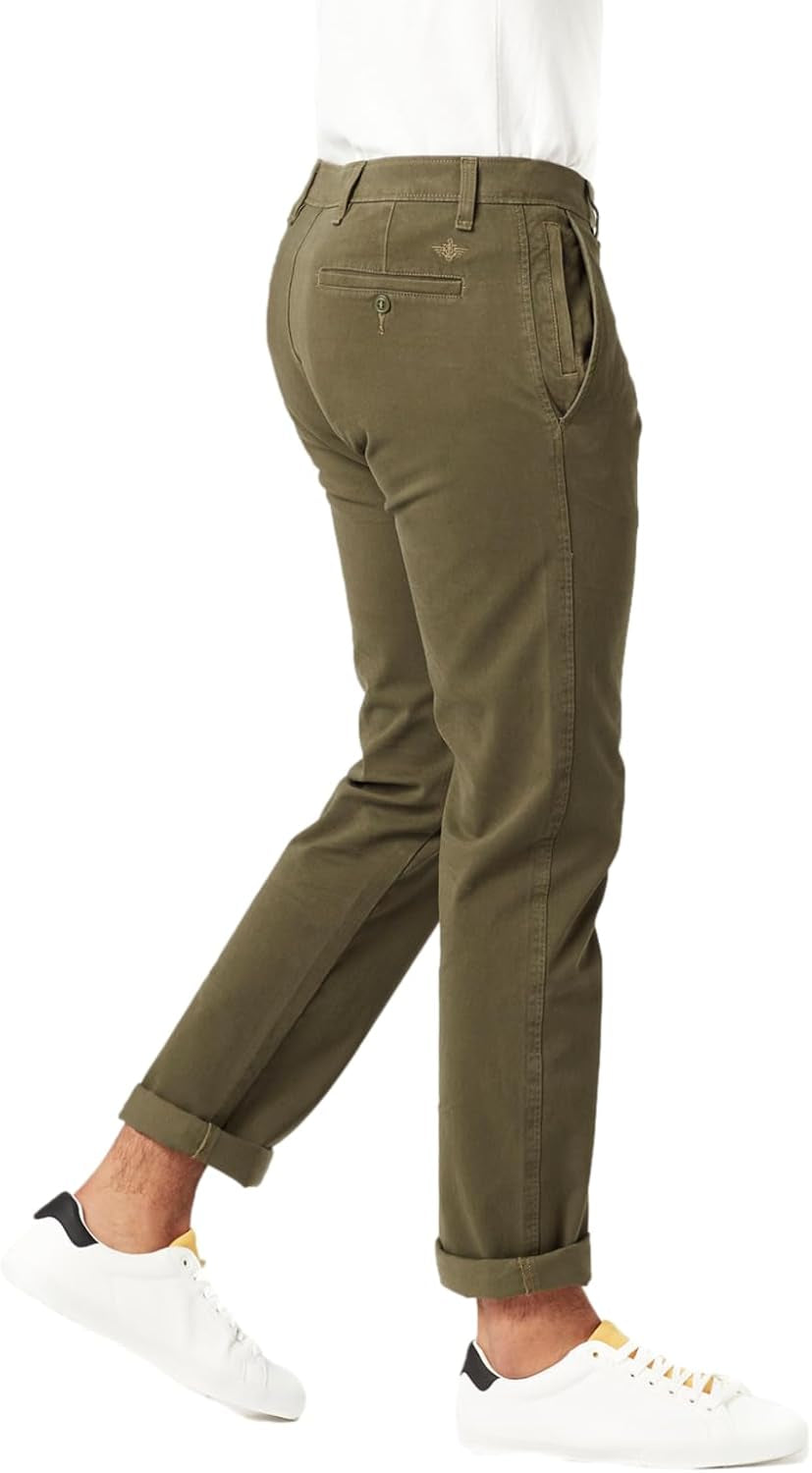 Dockers Men's Ultimate Slim Fit Chino Pants with Smart 360 Flex Technology for All-Day Comfort