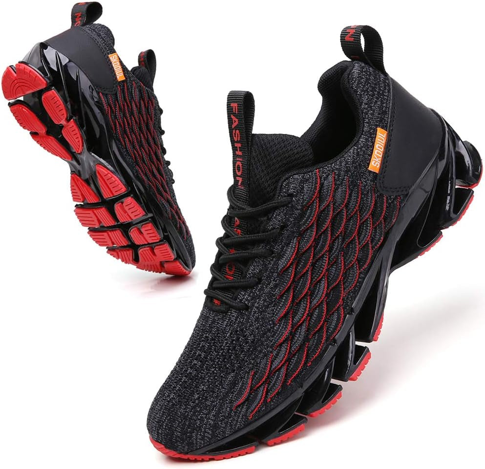 SKDOIUL Men's Performance Athletic Sneakers for Running and Walking