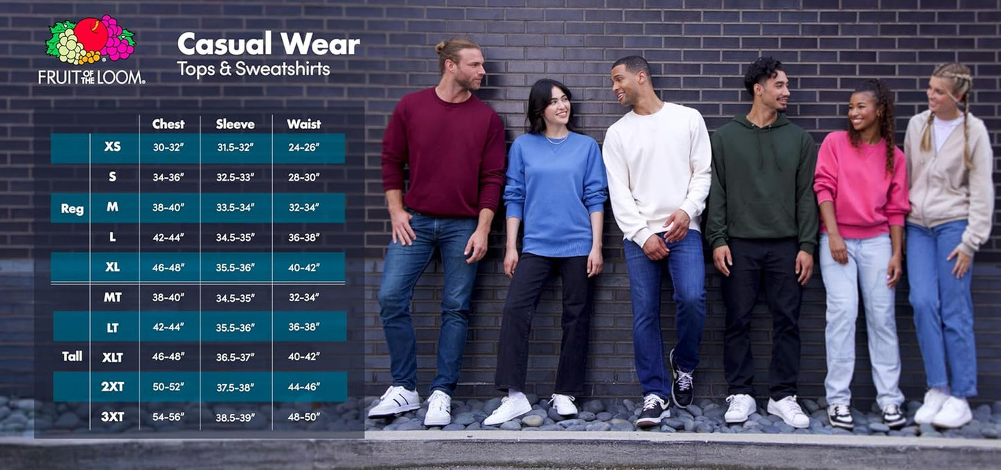 Fruit of the Loom Eversoft Fleece Full-Zip Hoodie