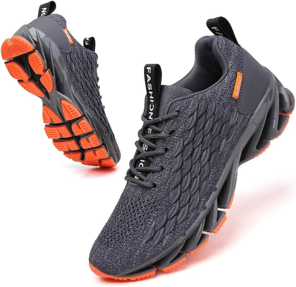 SKDOIUL Men's Performance Athletic Sneakers for Running and Walking