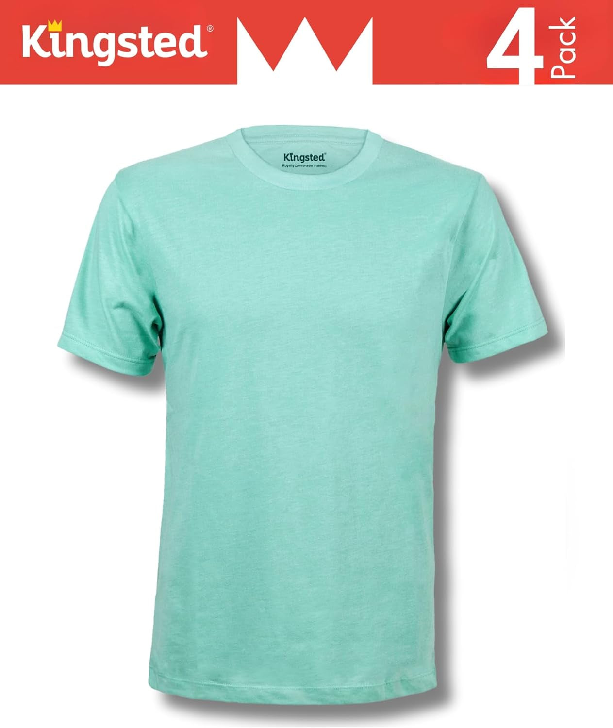 Kingsted Men's Premium T-Shirt Pack - Ultra-Soft Fabric & Timeless Design