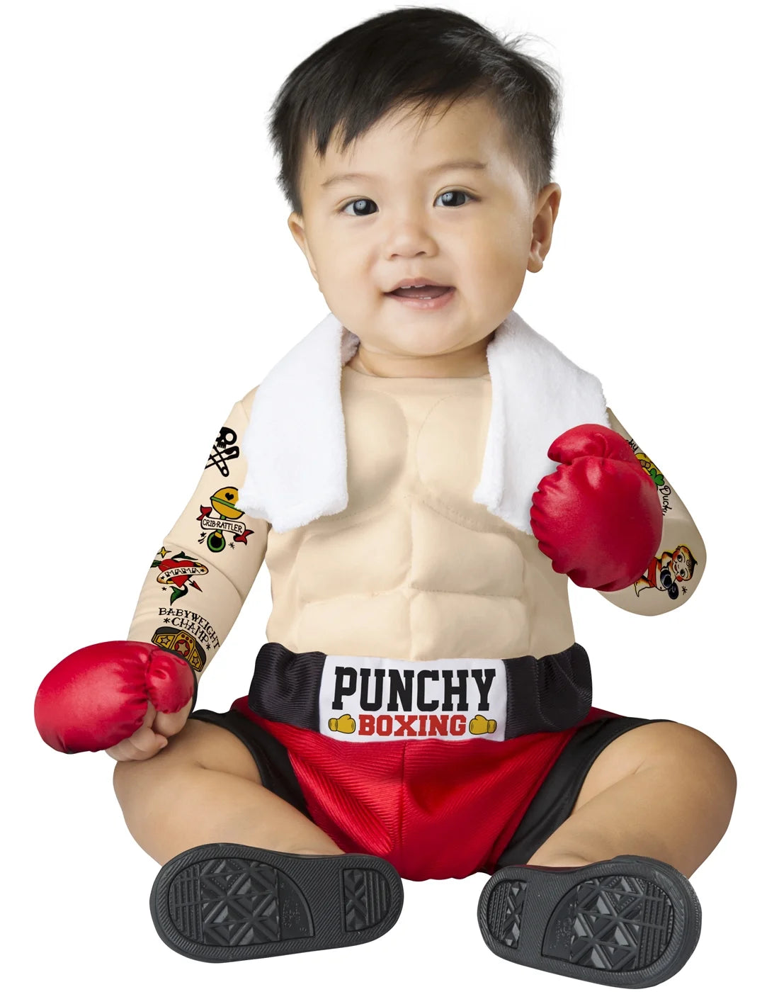 Funworld Costumes Child's Lil Boxing Bruiser Costume, Size Large (18-24 Months)