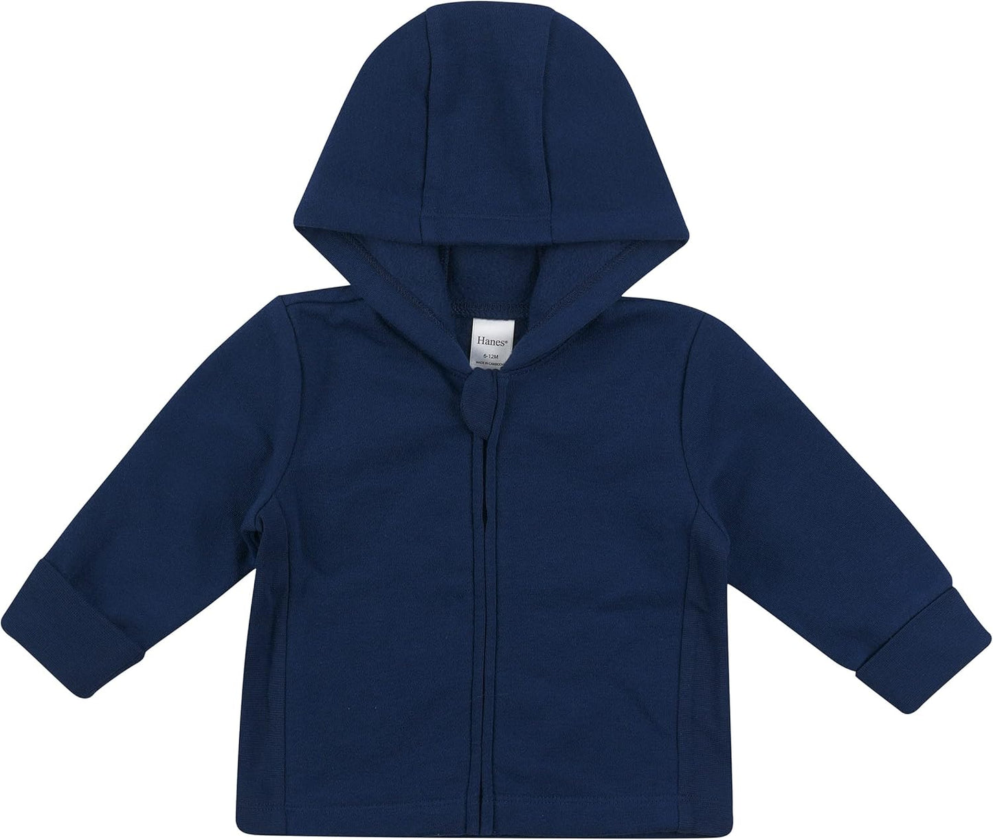 Cozy & Flexible Hanes Zippin Soft 4-Way Stretch Fleece Hoodie for Infants and Toddlers
