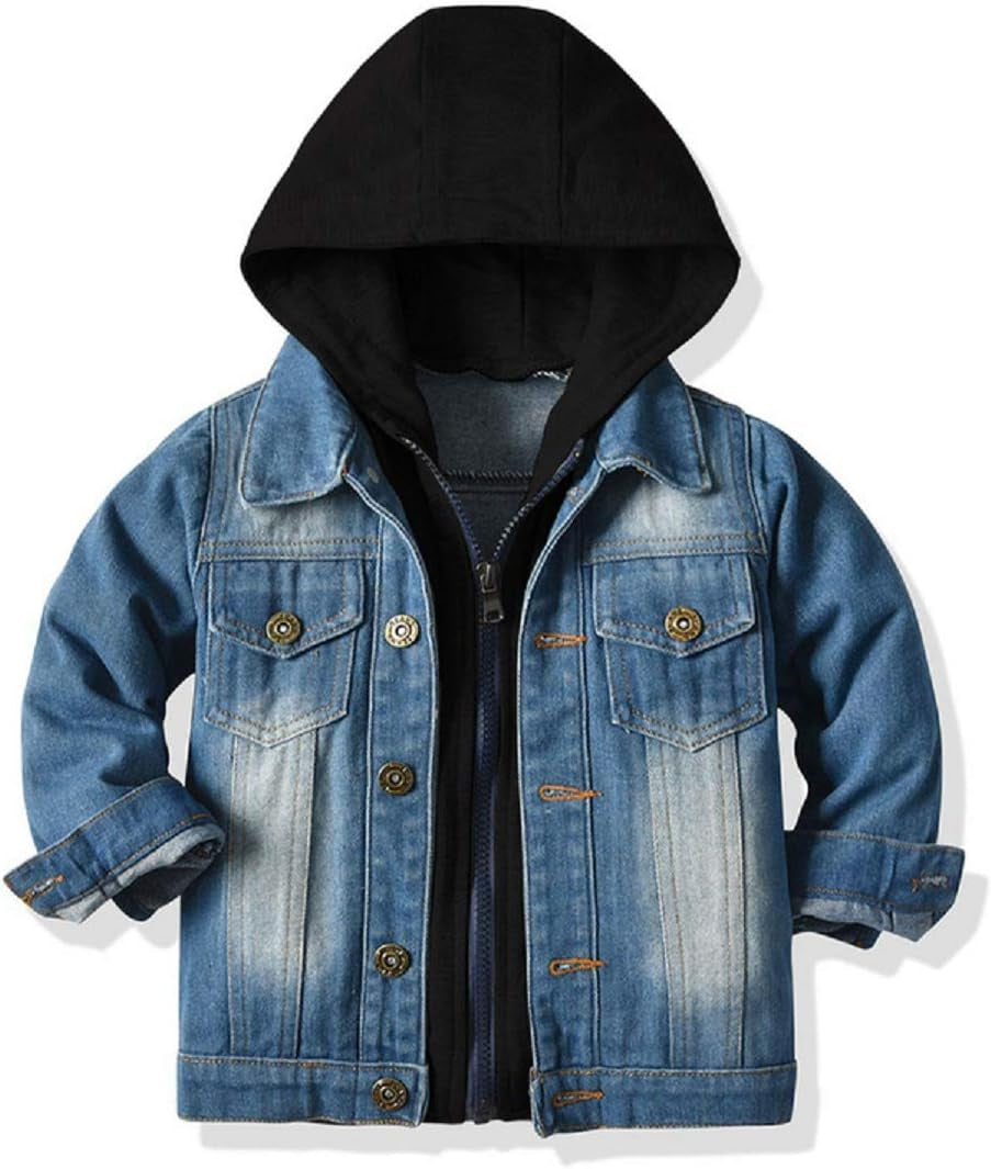 Stylish CM C&M WODRO Denim Jacket for Kids - Trendy Button-Down Jeans Outerwear for Boys and Girls