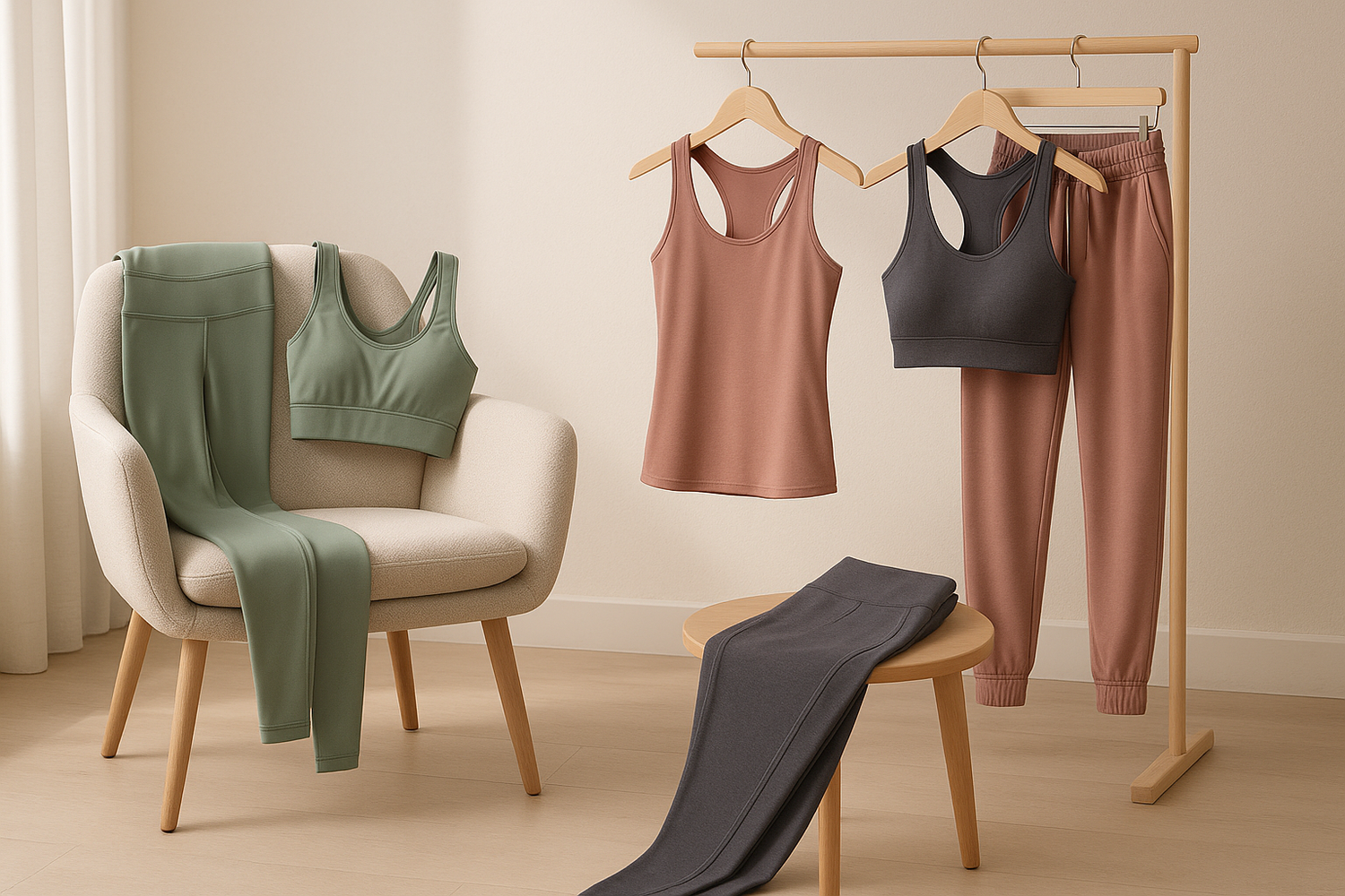 Elevate your everyday with the perfect blend of fashion and functionality. Designed for active lifestyles, this collection offers breathable fabrics and unmatched comfort to keep you moving effortlessly through workouts, errands, or relaxation.