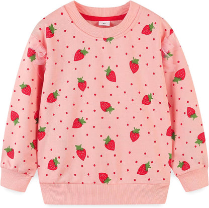 Adorable Bumeex Toddler Girl Christmas Crewneck Sweatshirt Outfit