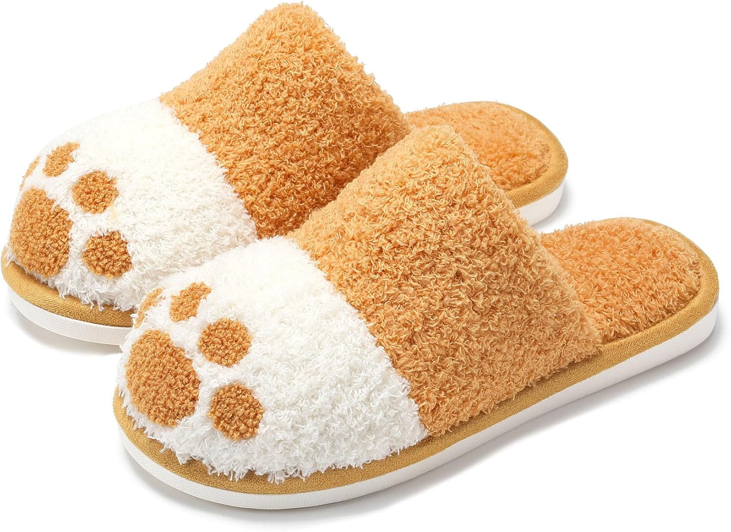 SINNO Women's Animal-Themed Memory Foam Slippers - Comfortable, Warm, and Non-Slip Indoor/Outdoor Footwear Perfect for Holiday Gifting
