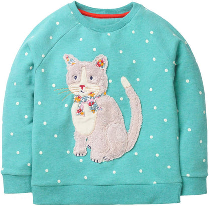 Adorable Bumeex Toddler Girl Christmas Crewneck Sweatshirt Outfit
