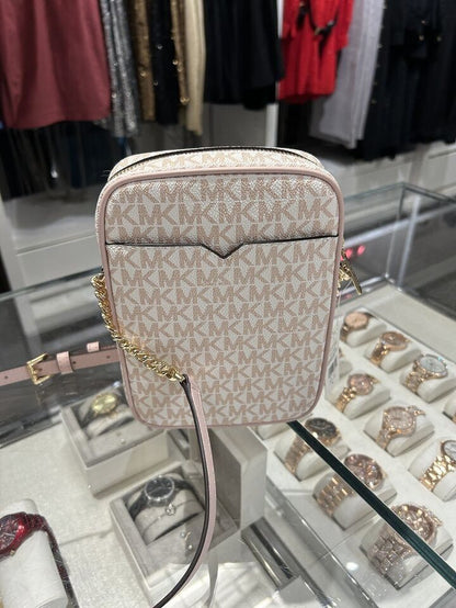 Stylish Michael Kors Women's Crossbody Handbag - PVC/Leather Messenger Purse for Effortless Chic