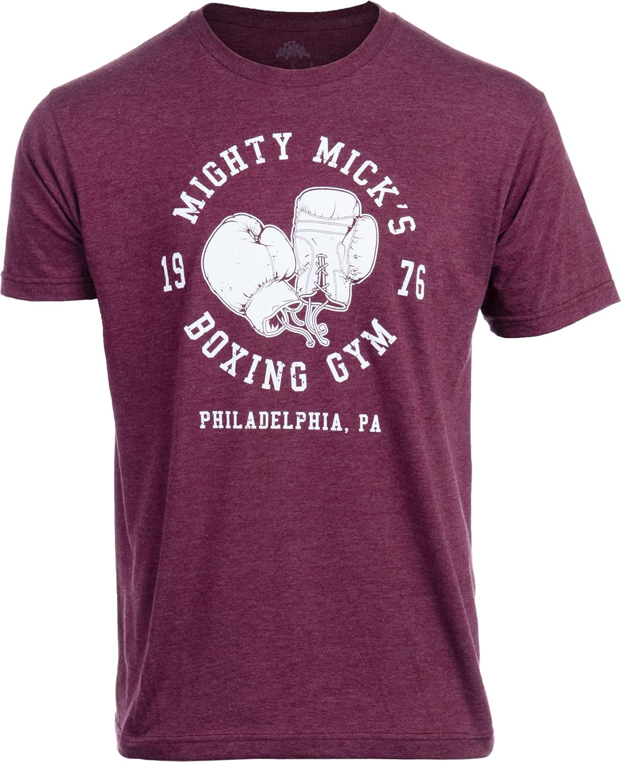 Mighty Mick's Boxing Gym 1976 Vintage Philadelphia Boxer Gloves T-Shirt - Perfect for Boxing Fans!