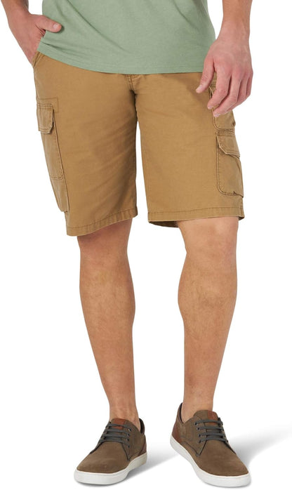 Men's Wrangler Authentics Stretch Twill Cargo Shorts - Ultimate Comfort and Style