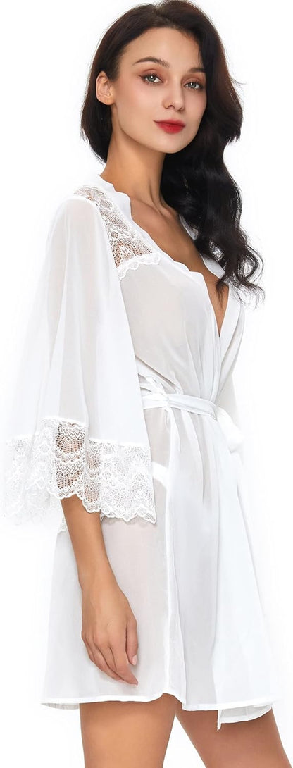 TOUSYEA Women's Soft Long Kimono Robe and Maxi Beach Dress Swimsuit Cover-Up