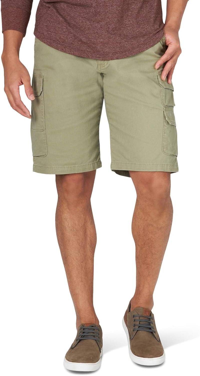 Men's Wrangler Authentics Stretch Twill Cargo Shorts - Ultimate Comfort and Style