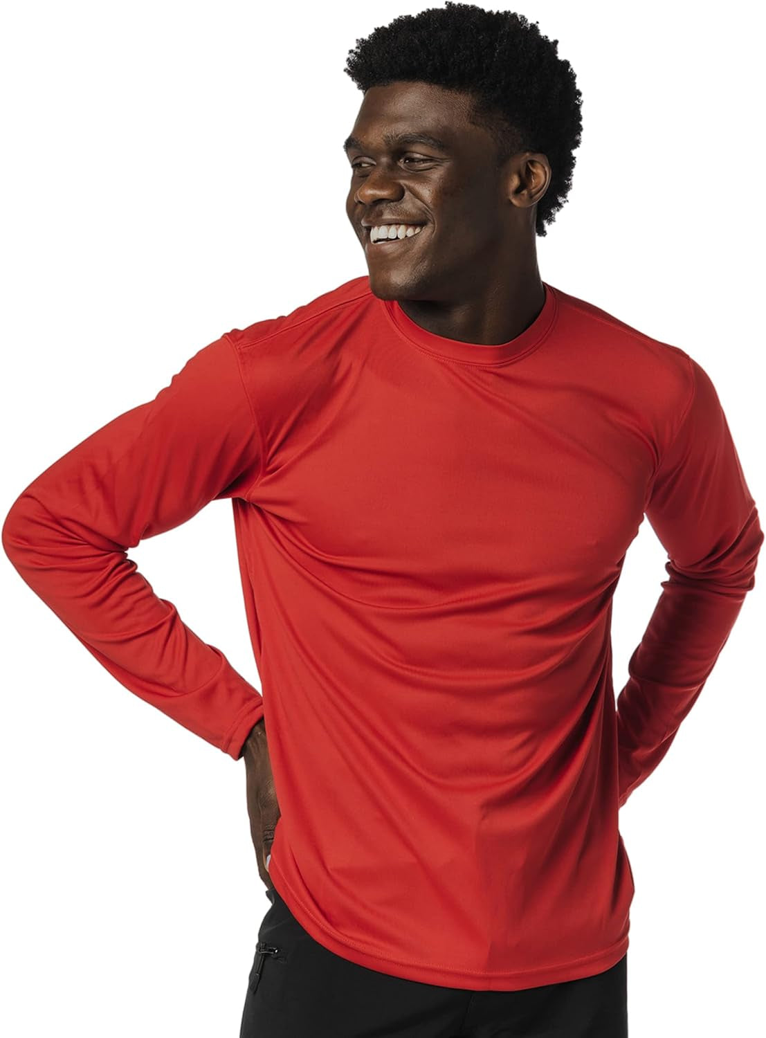 Men's Long Sleeve Outdoor T-Shirt - UPF 50+ UV Protection for Fishing, Running, Hiking & Swimming