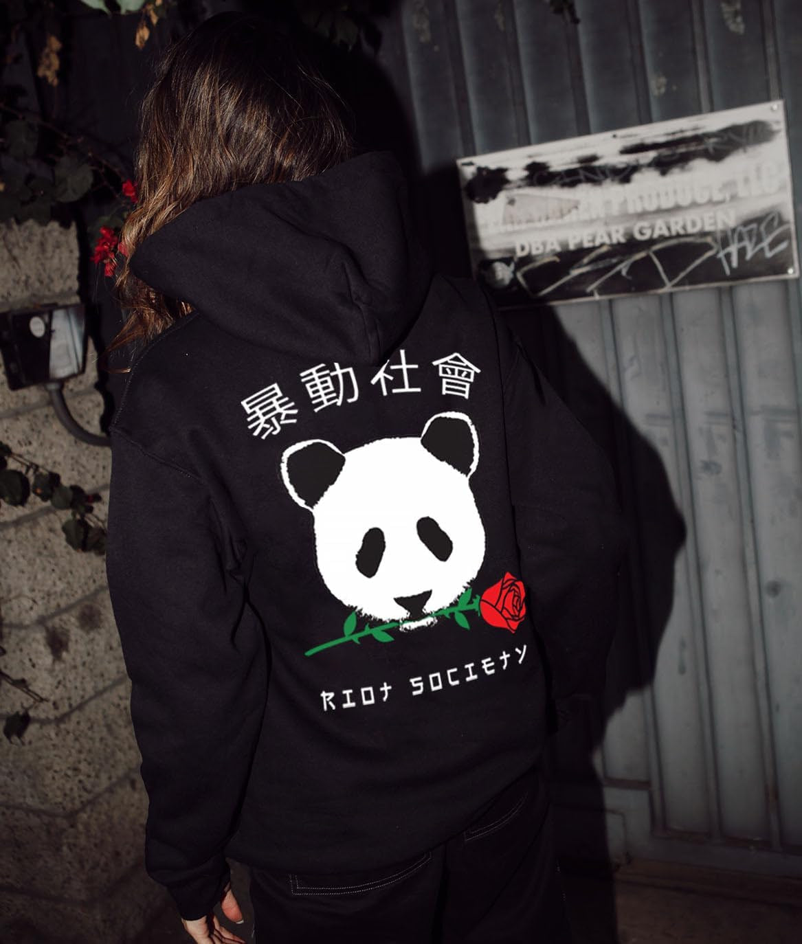 Riot Society Men's Graphic and Embroidered Hoodie