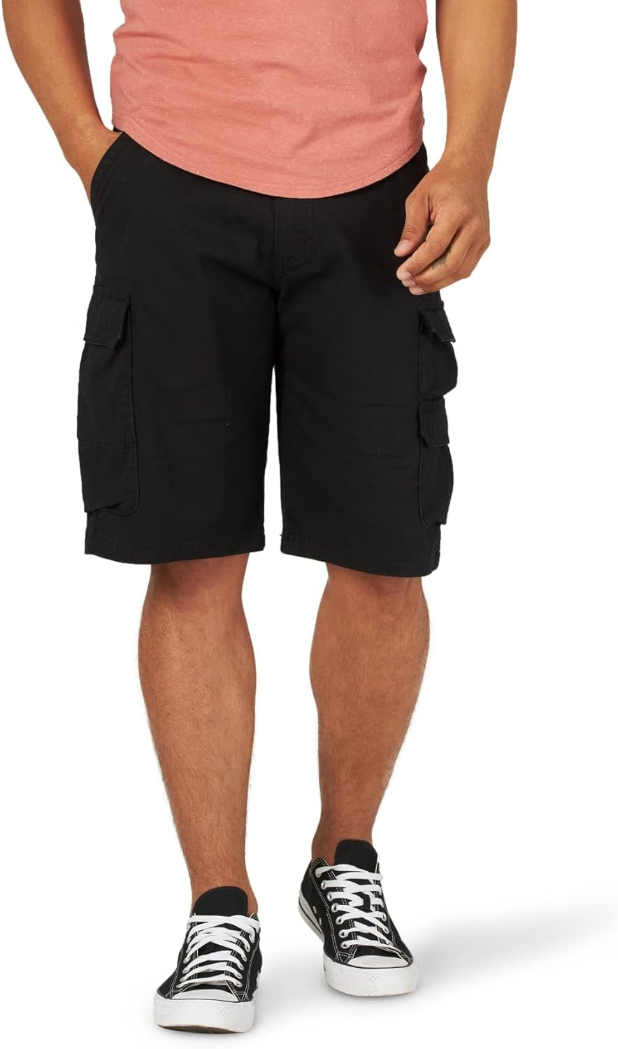 Men's Wrangler Authentics Stretch Twill Cargo Shorts - Ultimate Comfort and Style