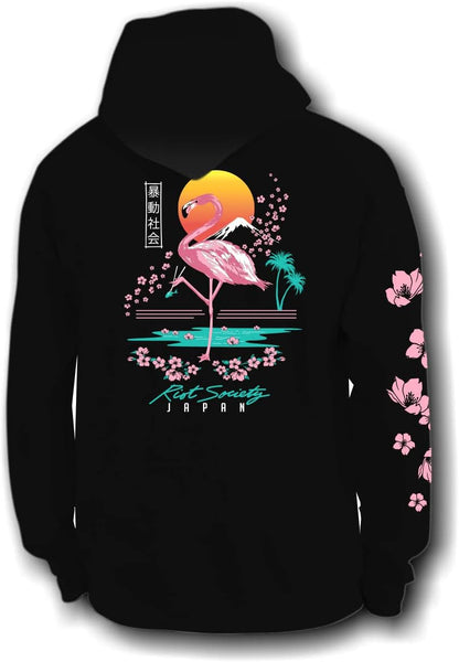 Riot Society Men's Graphic and Embroidered Hoodie