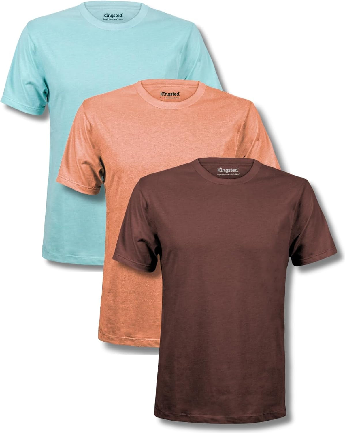 Kingsted Men's Premium T-Shirt Pack - Ultra-Soft Fabric & Timeless Design
