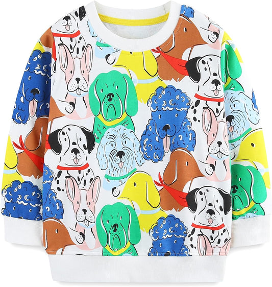 Adorable Bumeex Toddler Girl Christmas Crewneck Sweatshirt Outfit