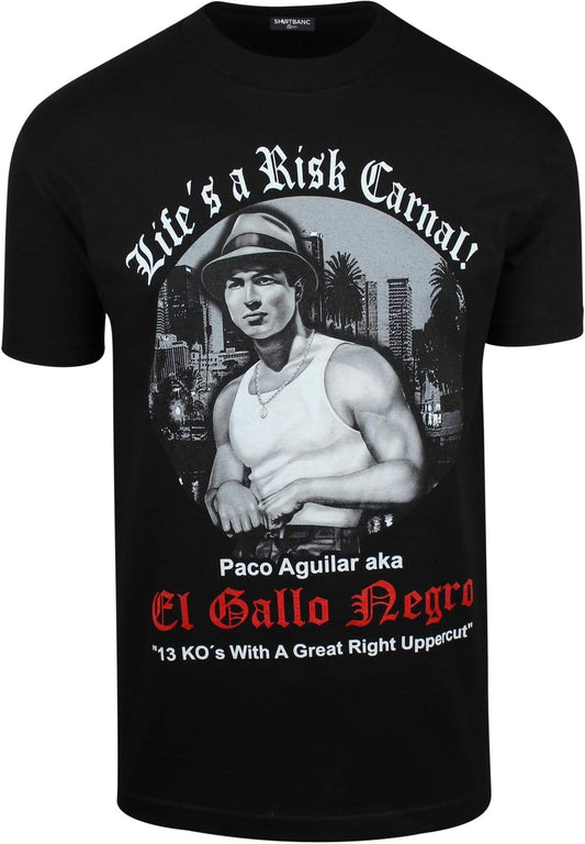 Men's Chicano Vatos Tribute T-Shirt - Blood In, Blood Out Movie Design