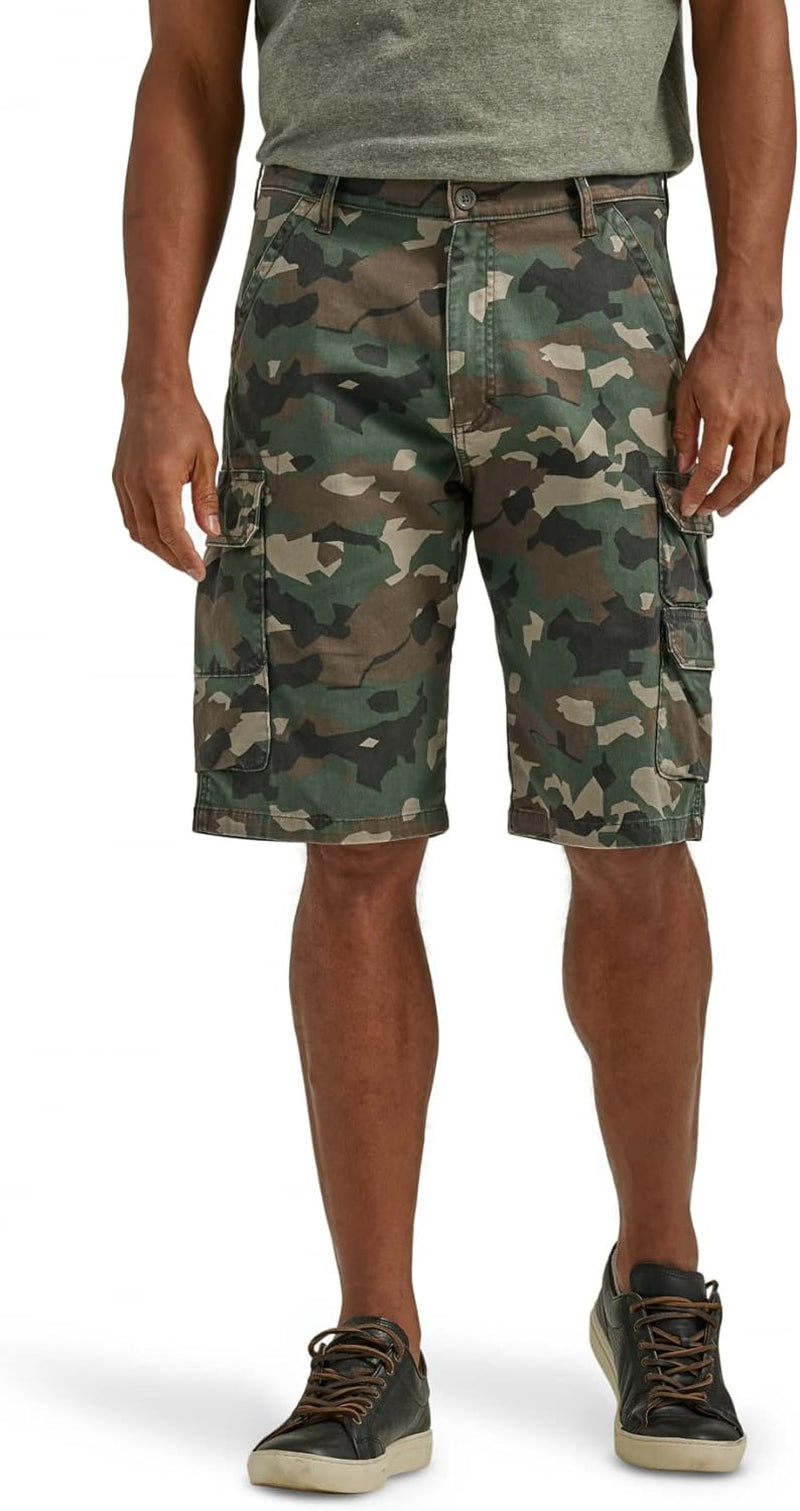 Men's Wrangler Authentics Stretch Twill Cargo Shorts - Ultimate Comfort and Style
