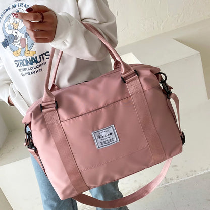 Stylish Women's Travel Duffel Bag - Versatile Gym Tote & Weekend Getaway Essential