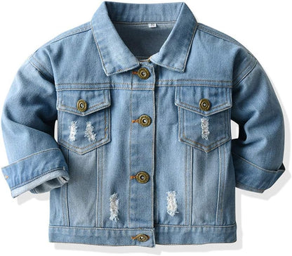 Stylish CM C&M WODRO Denim Jacket for Kids - Trendy Button-Down Jeans Outerwear for Boys and Girls