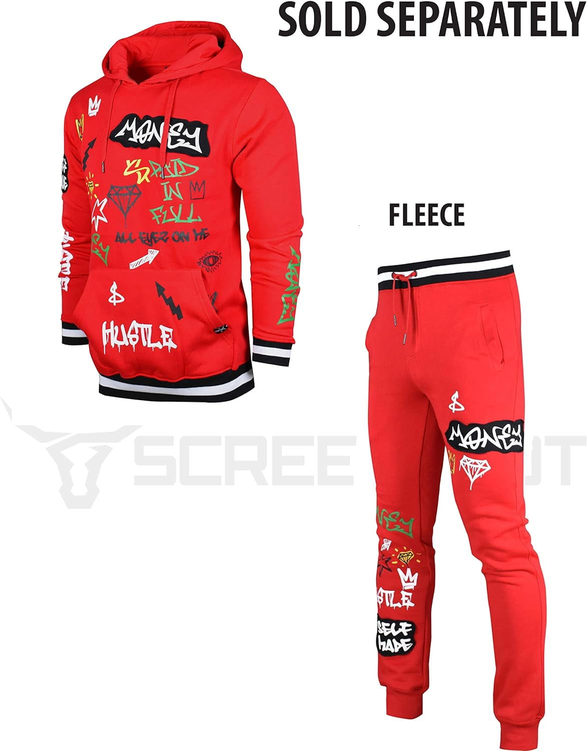 Men's Premium Slim Fit Hip Hop Track Pants - Athletic Joggers with Side Taping