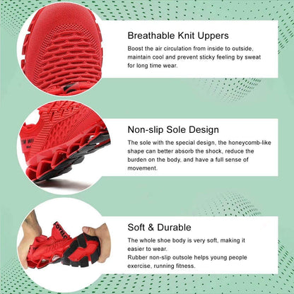 Women's Breathable Mesh Slip-On Running Shoes for Walking and Training