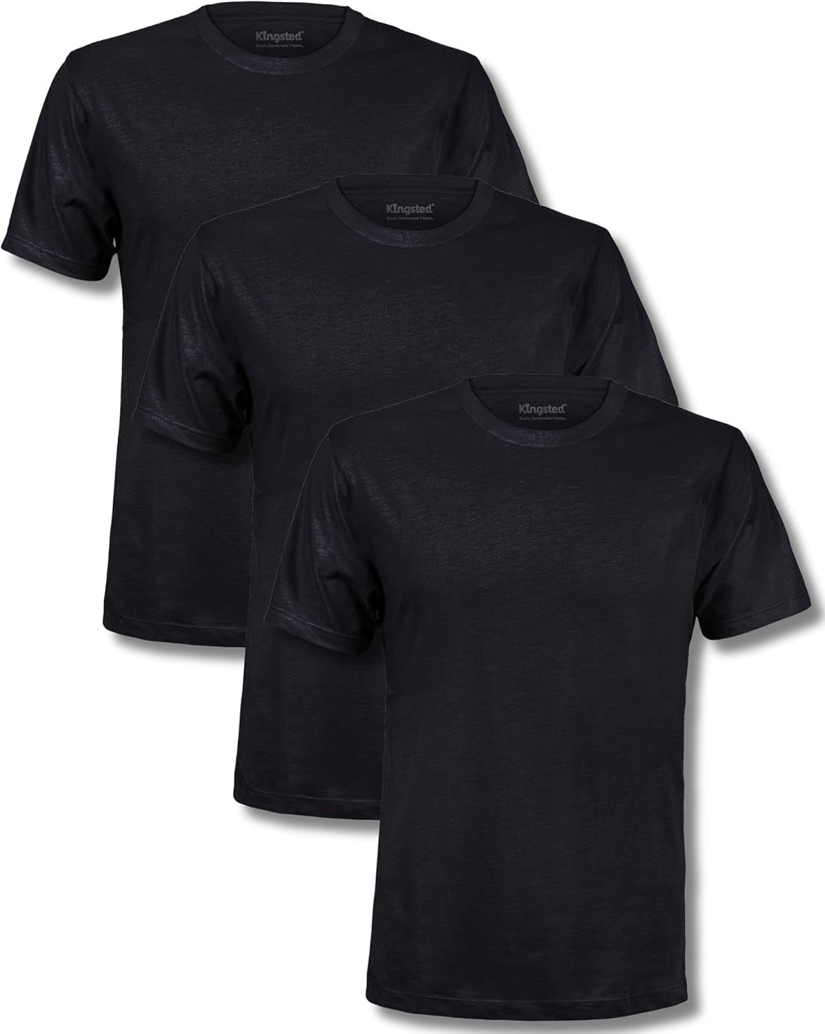 Kingsted Men's Premium T-Shirt Pack - Ultra-Soft Fabric & Timeless Design