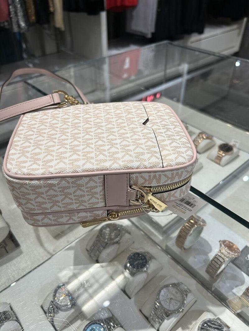 Stylish Michael Kors Women's Crossbody Handbag - PVC/Leather Messenger Purse for Effortless Chic