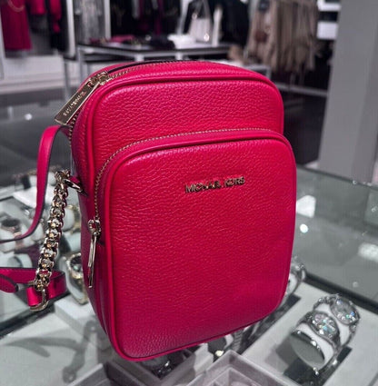 Stylish Michael Kors Women's Crossbody Handbag - PVC/Leather Messenger Purse for Effortless Chic