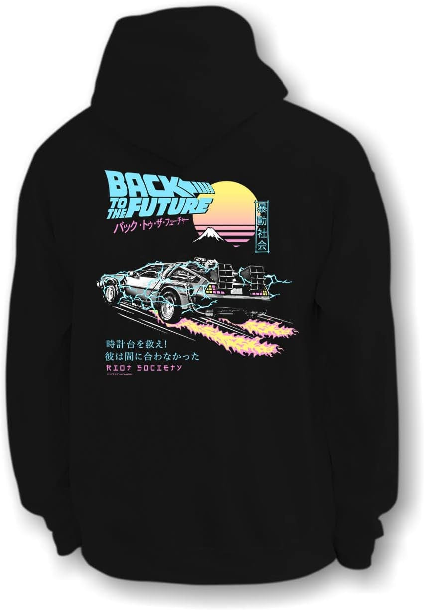 Riot Society Men's Graphic and Embroidered Hoodie
