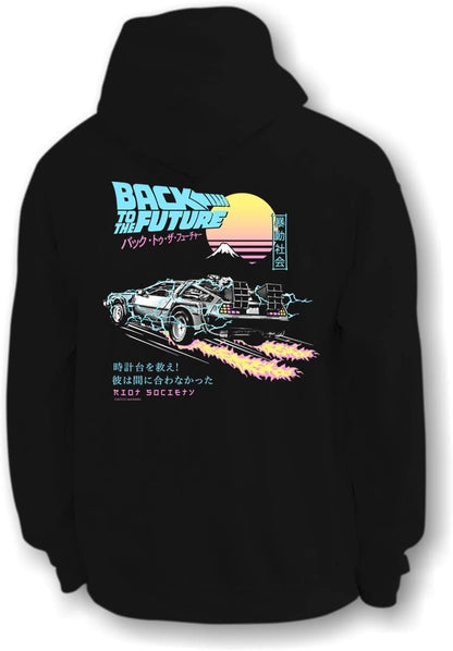 Riot Society Men's Graphic and Embroidered Hoodie