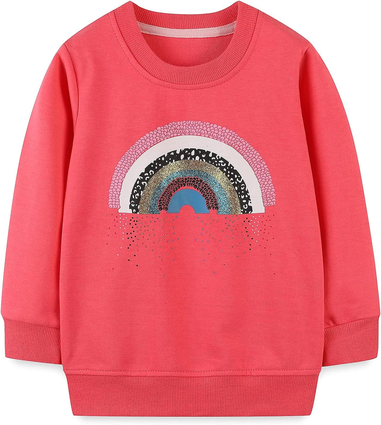 Adorable Bumeex Toddler Girl Christmas Crewneck Sweatshirt Outfit