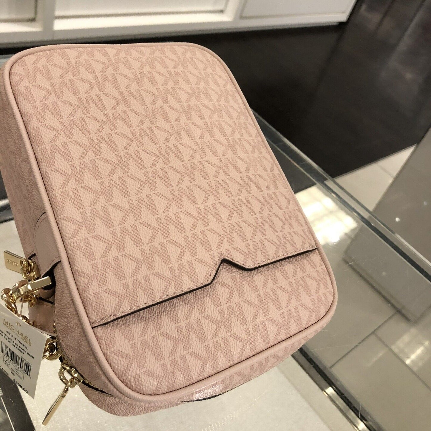 Stylish Michael Kors Women's Crossbody Handbag - PVC/Leather Messenger Purse for Effortless Chic