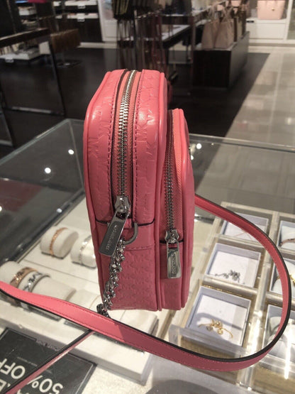 Stylish Michael Kors Women's Crossbody Handbag - PVC/Leather Messenger Purse for Effortless Chic