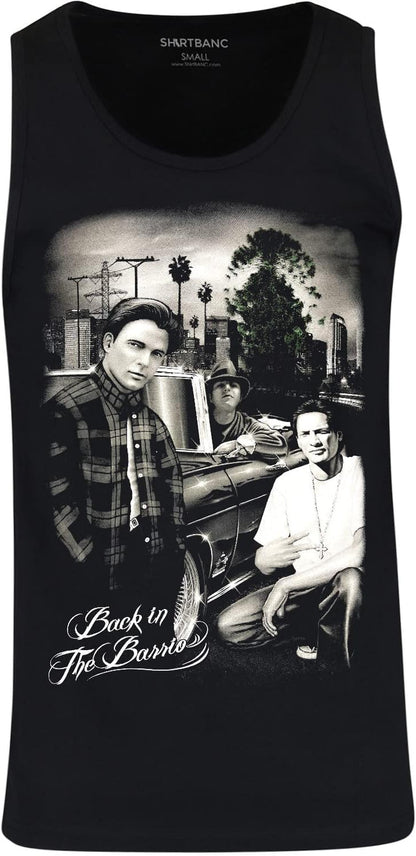 Men's Chicano Vatos Tribute T-Shirt - Blood In, Blood Out Movie Design
