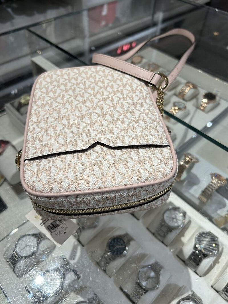 Stylish Michael Kors Women's Crossbody Handbag - PVC/Leather Messenger Purse for Effortless Chic