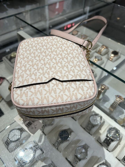 Stylish Michael Kors Women's Crossbody Handbag - PVC/Leather Messenger Purse for Effortless Chic