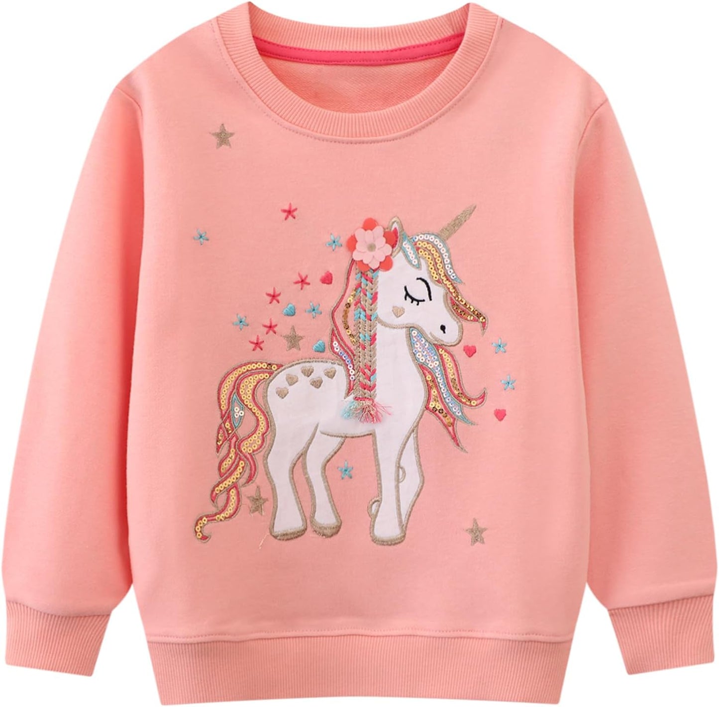 Adorable Bumeex Toddler Girl Christmas Crewneck Sweatshirt Outfit