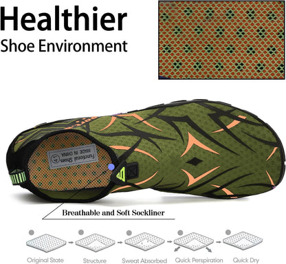 Quick-Dry Water Shoes for Men and Women - Perfect for Beach, Swimming, Diving, Kayaking, and Surfing Activities