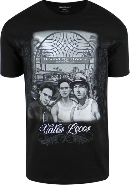 Men's Chicano Vatos Tribute T-Shirt - Blood In, Blood Out Movie Design