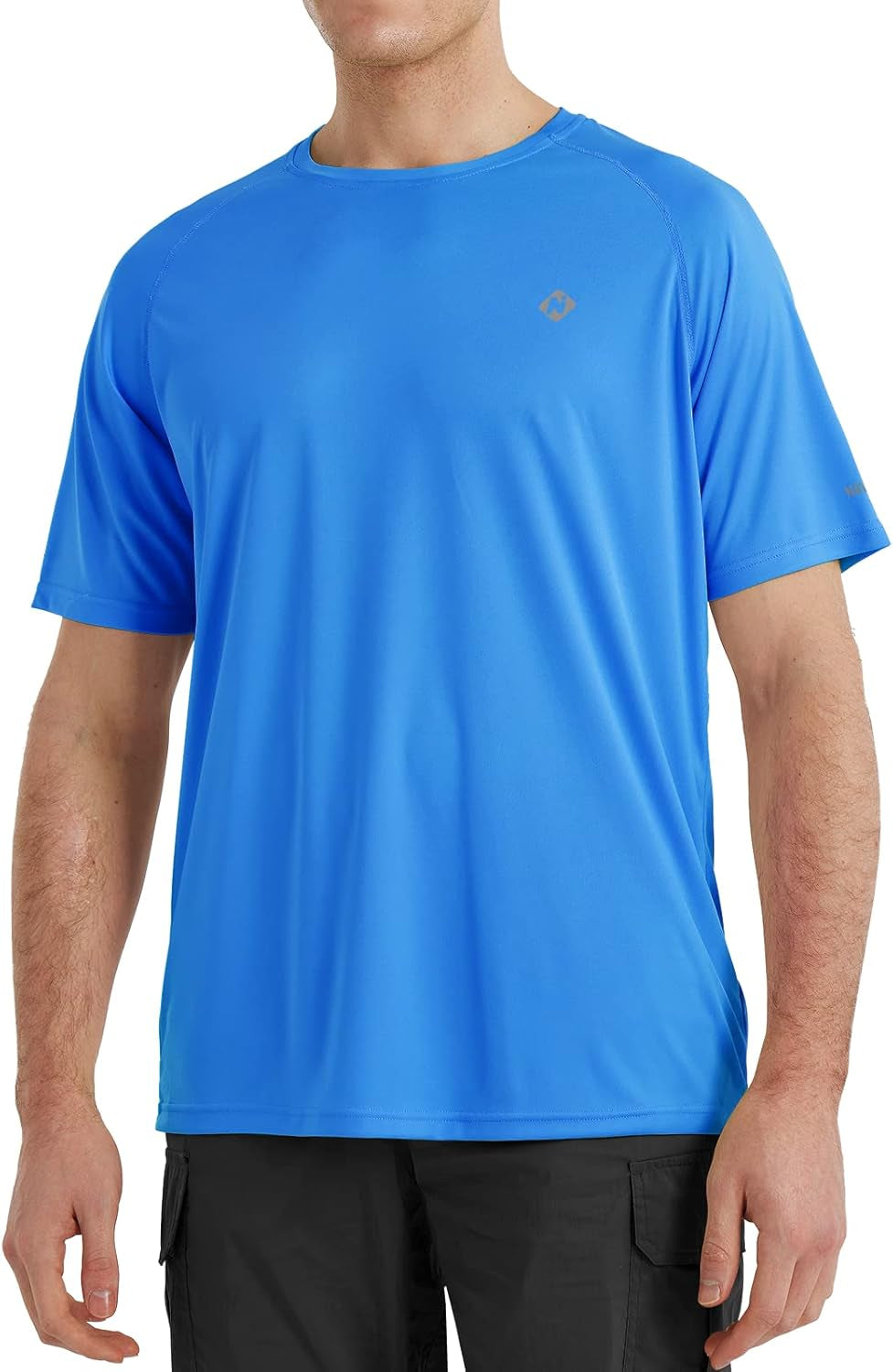 NAVISKIN Men's UPF 50+ Long Sleeve Rash Guard - Lightweight, Quick Dry Swim Shirt for Ultimate Sun Protection
