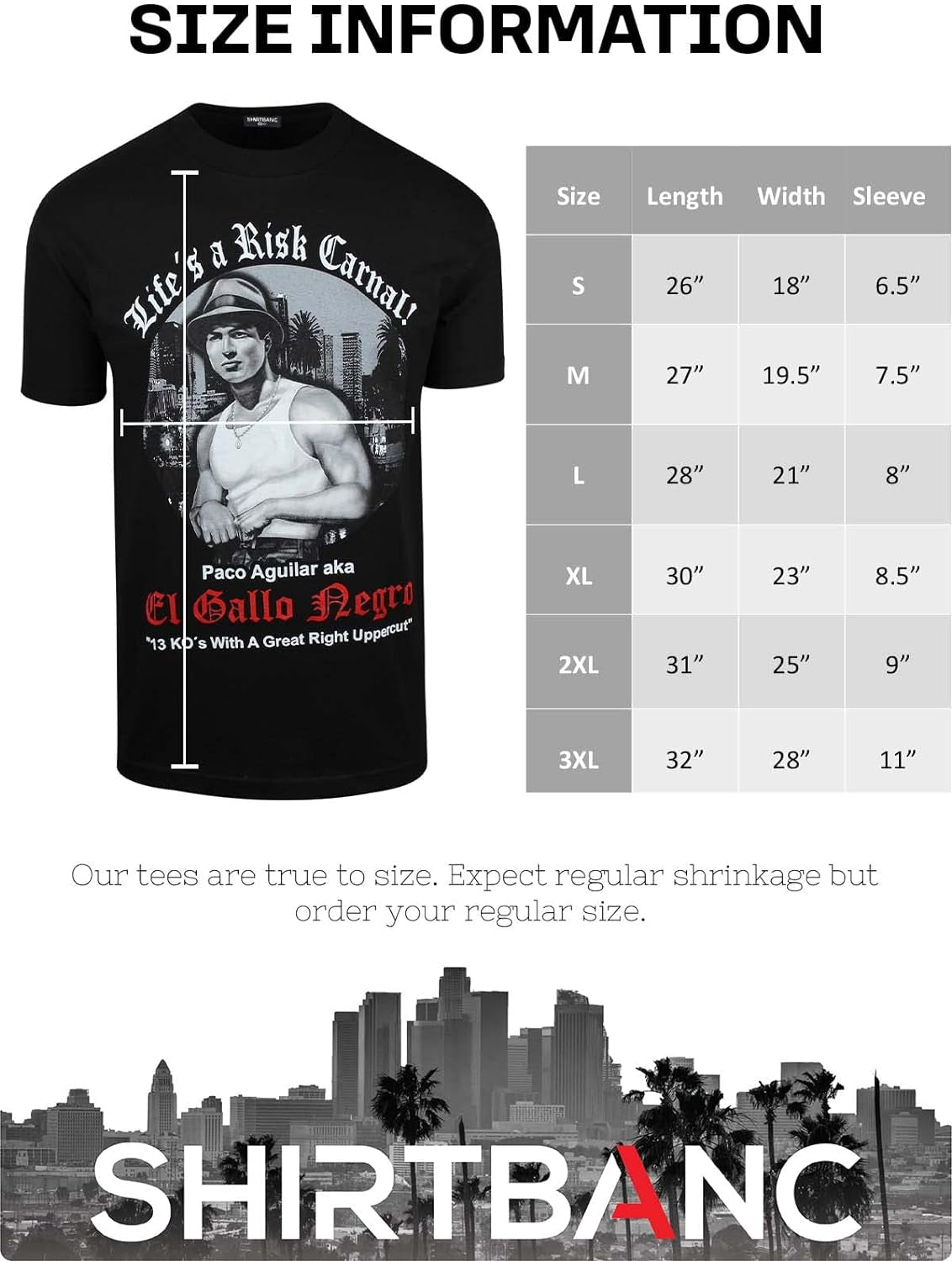 Men's Chicano Vatos Tribute T-Shirt - Blood In, Blood Out Movie Design