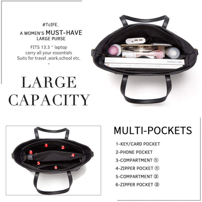 Stylish Satchel Purses & Handbags for Women - Versatile Shoulder Tote Bags & Wallets
