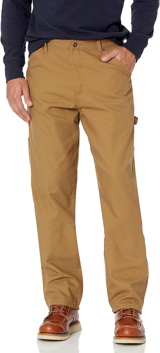 Wrangler Authentics Men's Fleece-Lined Carpenter Pants for Ultimate Comfort and Style